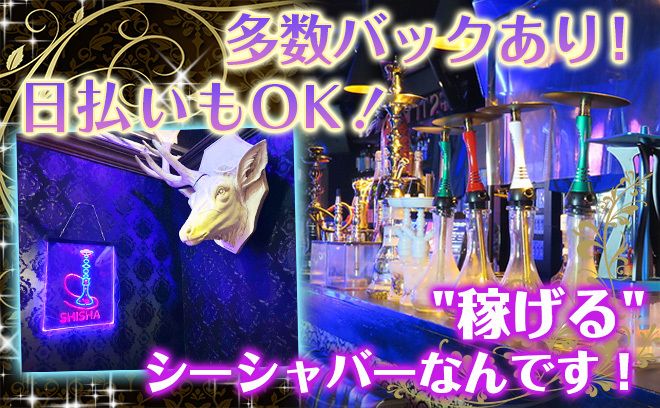 💜2022年8月NEW OPEN💜💙最近話題のシーシャバー💙オープニングメンバー大募集中🌈ガッツリ稼げるシステムが盛りだくさん✨