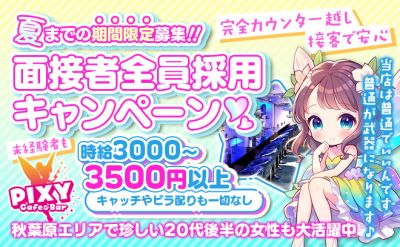 秋葉原では珍しい！？幅広い年代の方が活躍★採用率ほぼ100%◎ノルマ等なし！
